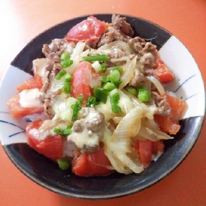 とろっ旨っ♪トマチー牛丼